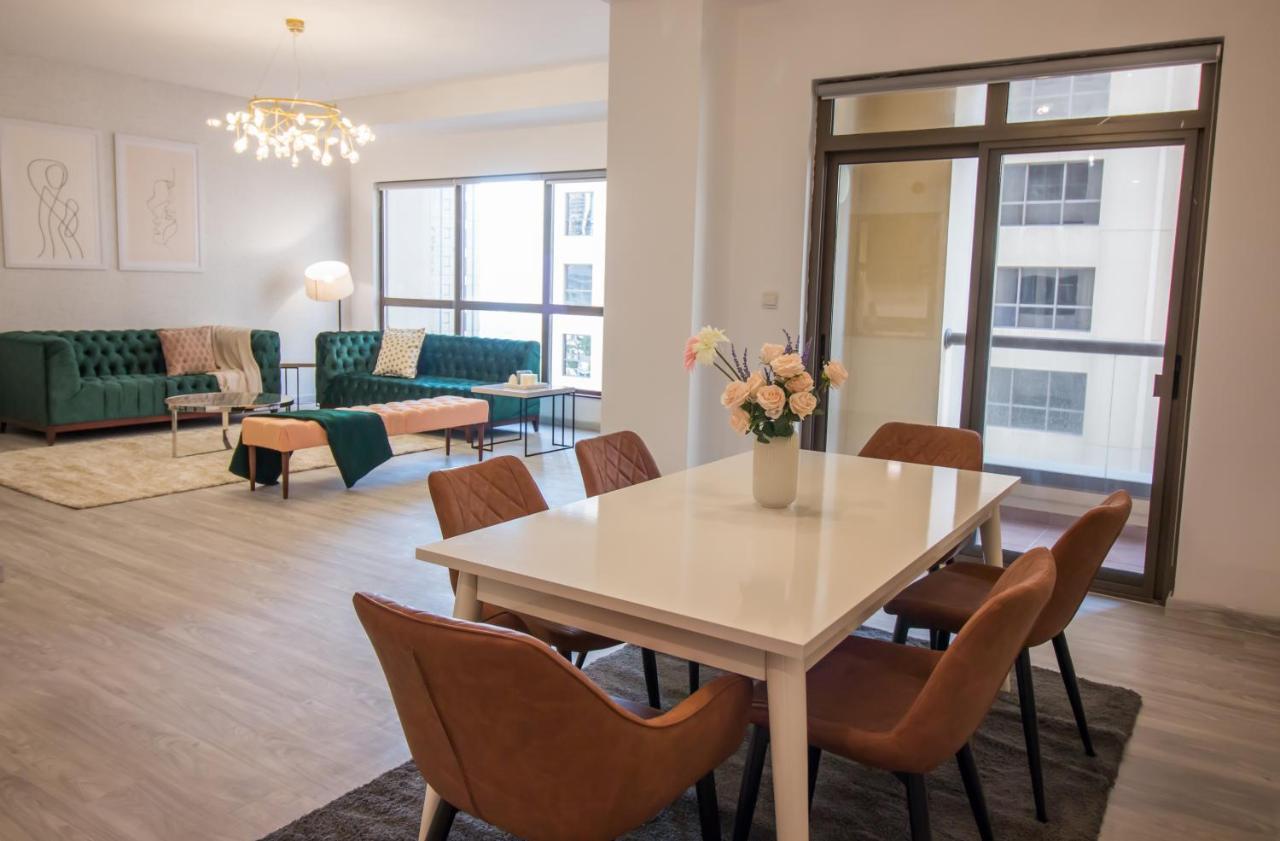 Ferienwohnung Premium 3BR! Partial Sea-View - Amwaj Dubai Exterior foto