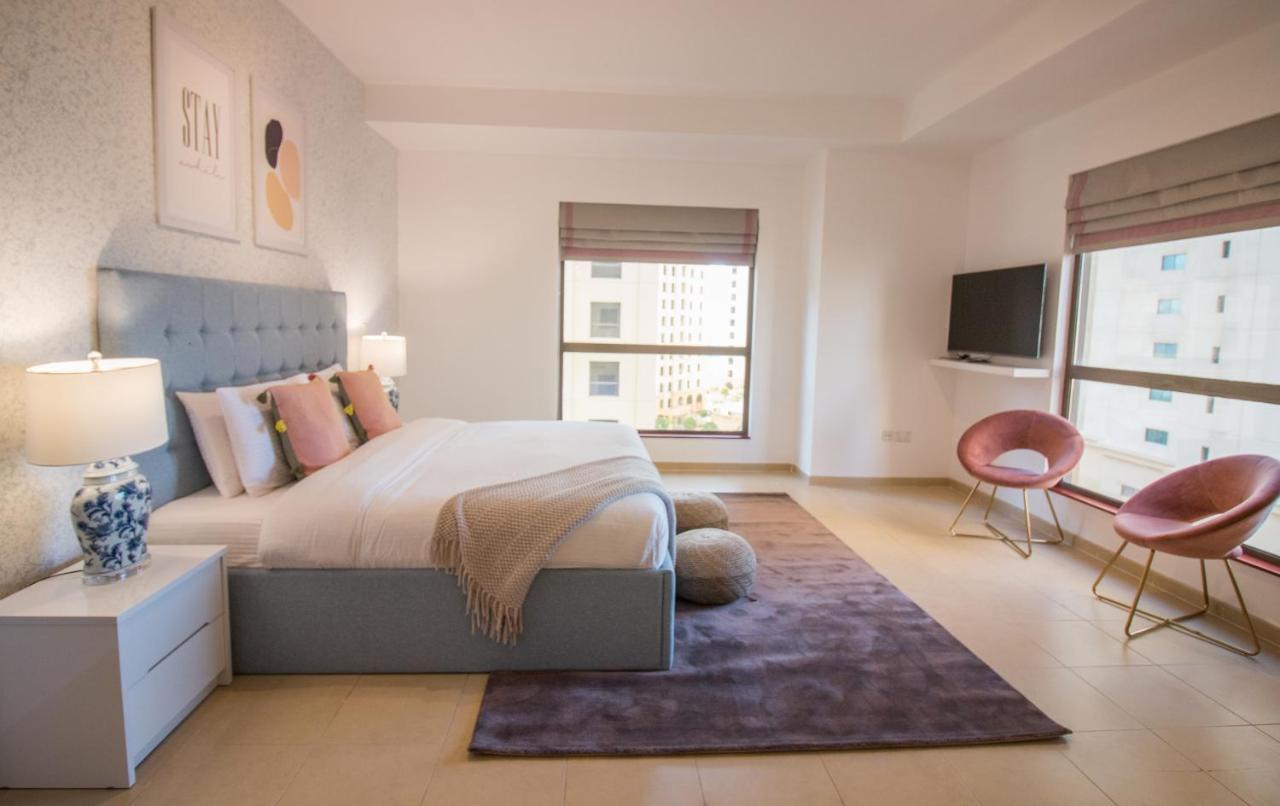 Ferienwohnung Premium 3BR! Partial Sea-View - Amwaj Dubai Exterior foto