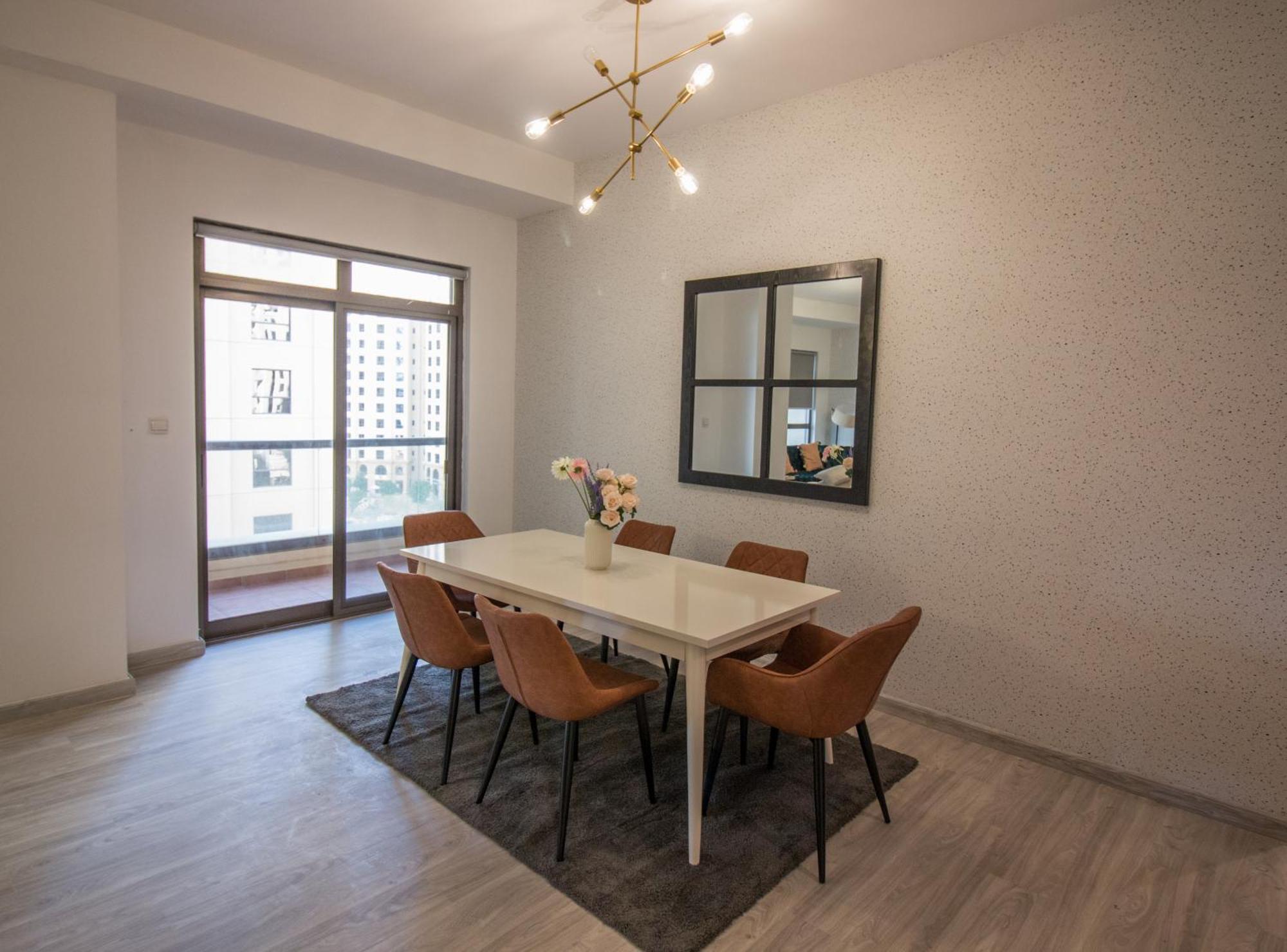Ferienwohnung Premium 3BR! Partial Sea-View - Amwaj Dubai Exterior foto