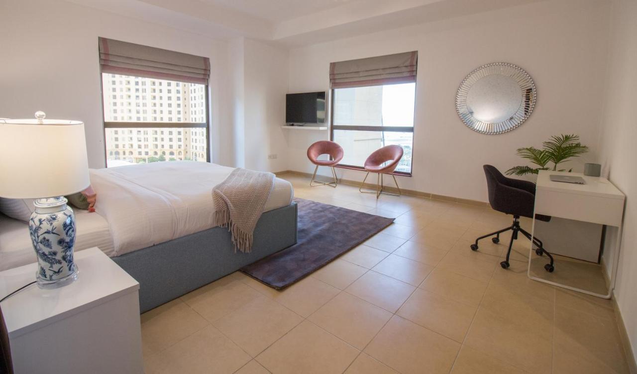 Ferienwohnung Premium 3BR! Partial Sea-View - Amwaj Dubai Exterior foto