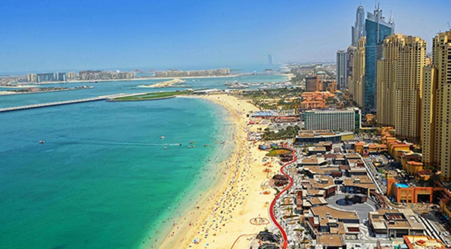 Ferienwohnung Premium 3BR! Partial Sea-View - Amwaj Dubai Exterior foto