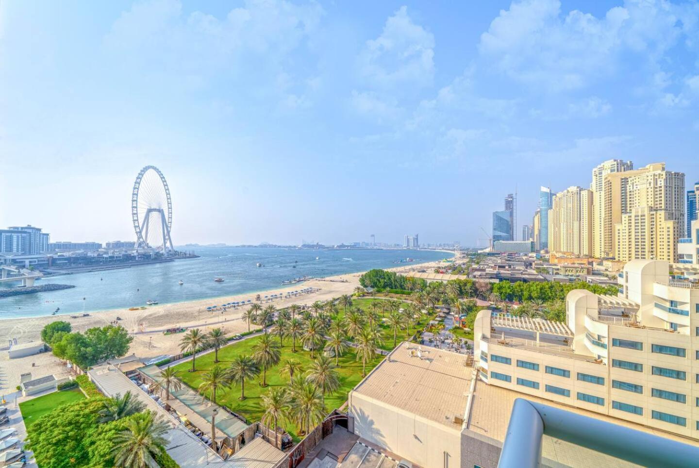 Ferienwohnung Premium 3BR! Partial Sea-View - Amwaj Dubai Exterior foto